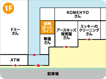 西尾シャオ店フロアMAP
