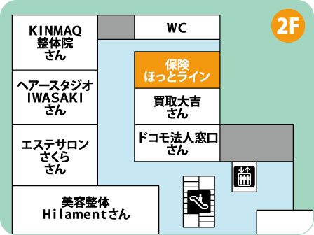 Luz大森店フロアMAP