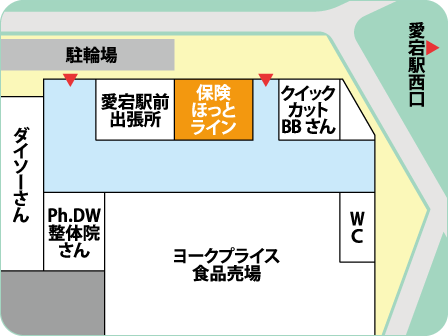 ヨークプライス野田店フロアMAP