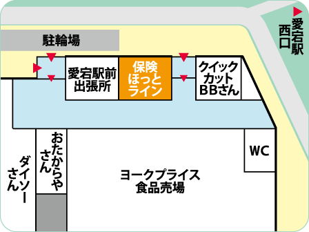ヨークプライス野田店フロアMAP