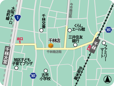 千林店MAP