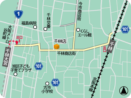 千林店MAP