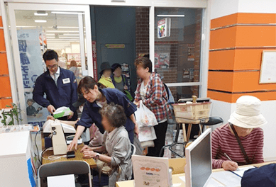 フェスタ立花店イベント風景