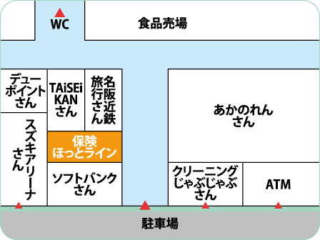 バロー羽島インター店フロアMAP