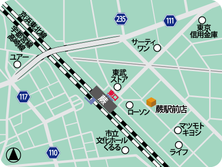 蕨駅前店MAP