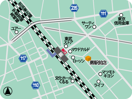 蕨駅前店MAP